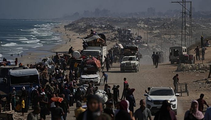 truck-carrying-displaced-people-hit-by-israeli-strike-in-gaza