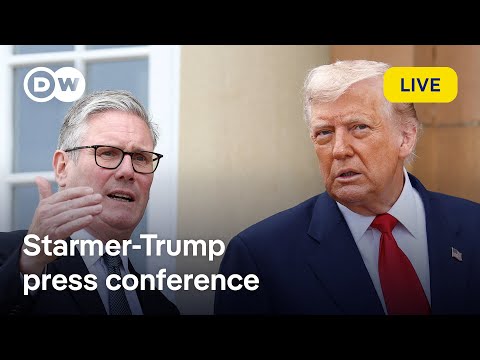 us-traitor-47-and-uk-prime-minister-starmer-hold-joint-press-conference-|-dw-news