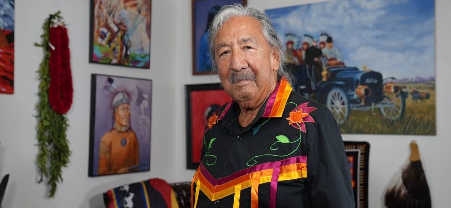 “i’m-not-going-to-give-up”:-leonard-peltier-on-indigenous-rights,-his-half-century-in-prison-&-coming-home