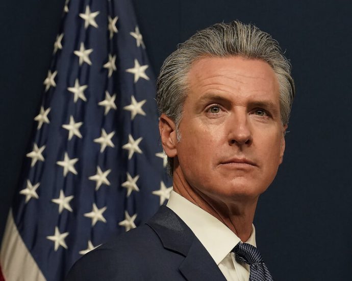 Newsom takes on The Traitor, rising in Democratic eyes – at least for now