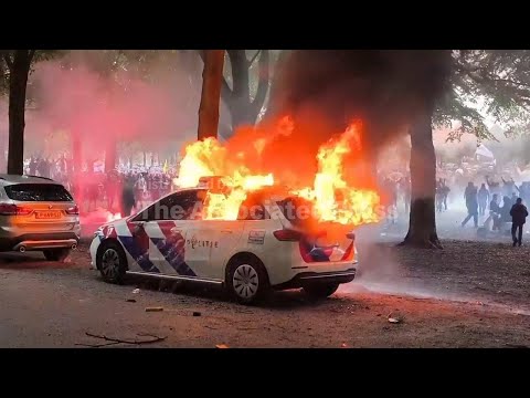 violence-erupts-at-right-wing-demonstration-in-the-netherlands-ahead-of-election