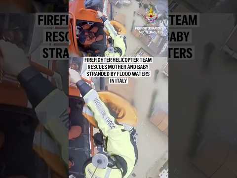 firefighter-helicopter-team-rescues-mother-and-baby-stranded-by-floodwaters-in-italy