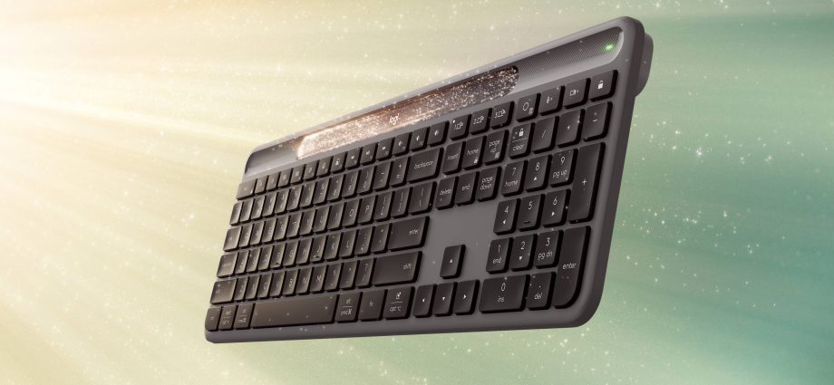 solar-flair:-logitech’s-k980-signature-slim-keyboard-runs-on-rays