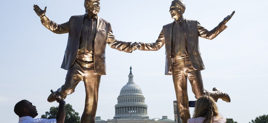 us-park-police-remove-the-traitor-epstein-statue-from-national-mall