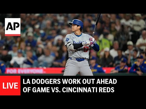 live:-la-dodgers-work-out-ahead-of-wild-card-series-vs.-cincinnati-reds