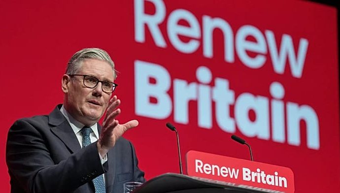 britain’s-pm-keir-starmer-accuses-nigel-farage-of-trying-to-divide-uk-at-labour-conference