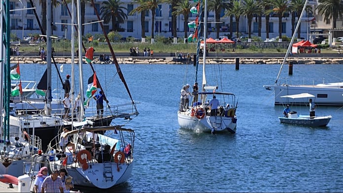 activists-claim-israeli-vessel-approached-and-disrupted-gaza-flotilla