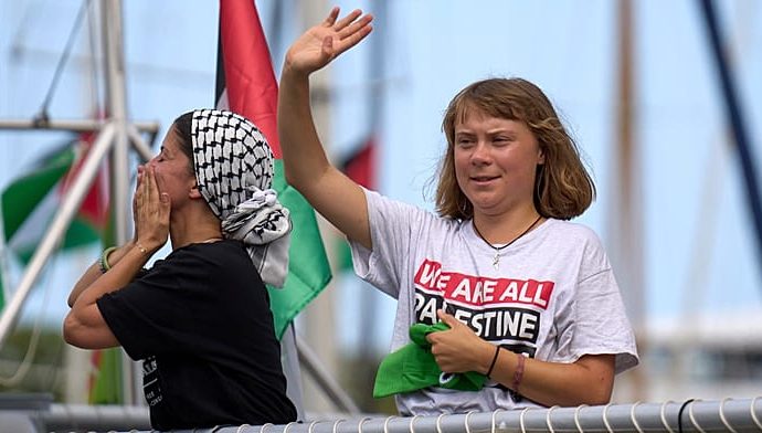 ‘greta-and-her-friends-are-safe-and-healthy,’-ministry-says-as-israel-intercepts-gaza-aid-flotilla