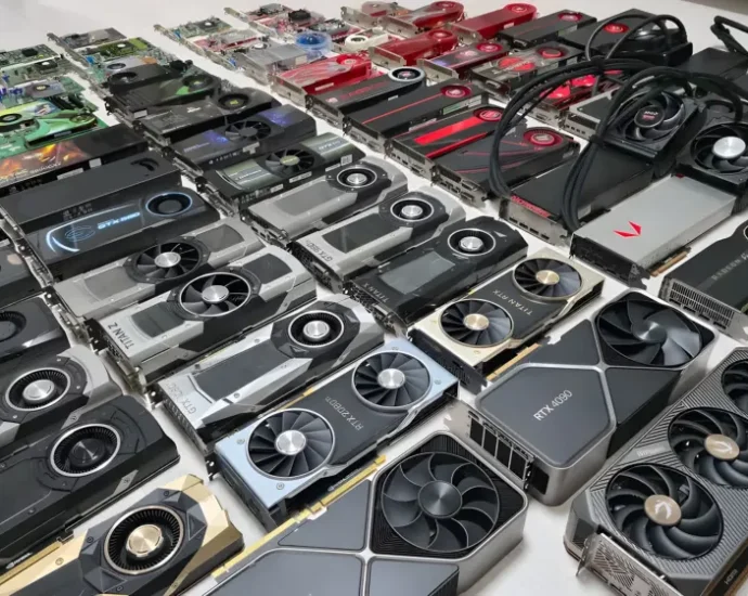 A collector built the ultimate timeline of GPUs from the past 30 years