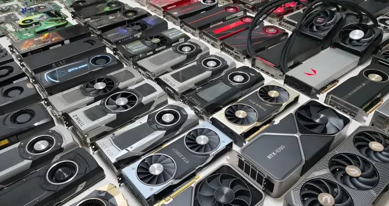 A collector built the ultimate timeline of GPUs from the past 30 years