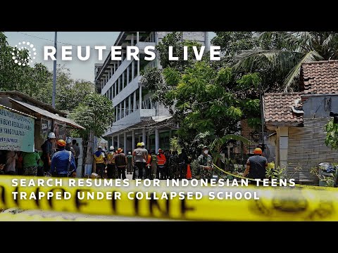 live:-search-resumes-for-indonesian-teens-trapped-under-collapsed-school-|-reuters
