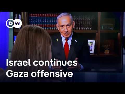 israel-continues-gaza-offensive-on-the-evening-of-hostage-deal-negotiations-|-dw-news