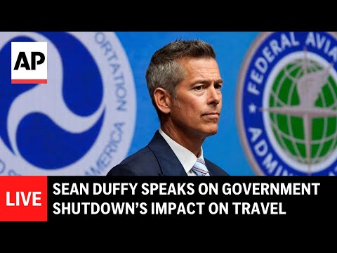 live:-sean-duffy-speaks-on-government-shutdown’s-impact-on-travel