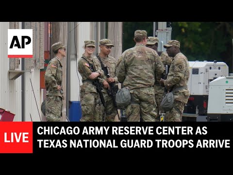 live:-outside-chicago-army-reserve-center-as-texas-national-guard-troops-arrive-for-deployment