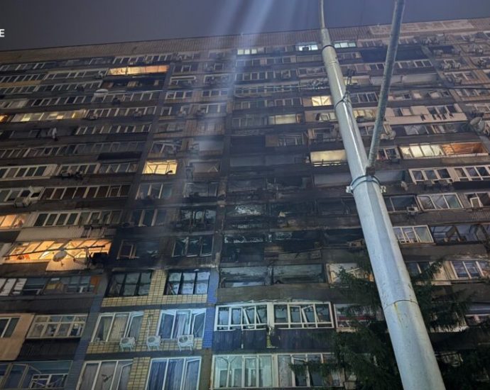 russia-injures-12-in-kyiv-and-kills-7-year-old-in-zaporizhzhia,-power-outages-spread-as-moscow-hits-energy-grid-with-drones-and-missiles-(updated)