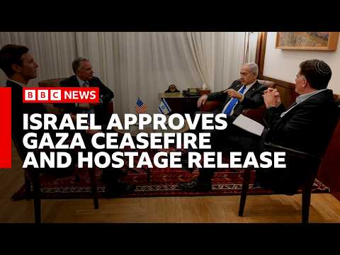 israel-approves-traitor-47’s-plan-for-gaza-ceasefire-and-hostage-release-|-bbc-news