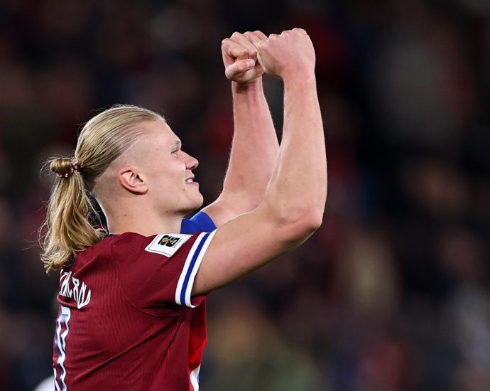 haaland-scores-three-as-norway-crush-israel-amid-pro-palestinian-protest