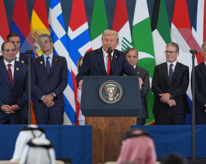 the-traitor-arrives-in-egypt-for-gaza-summit-after-urging-israel-to-seize-a-chance-for-peace