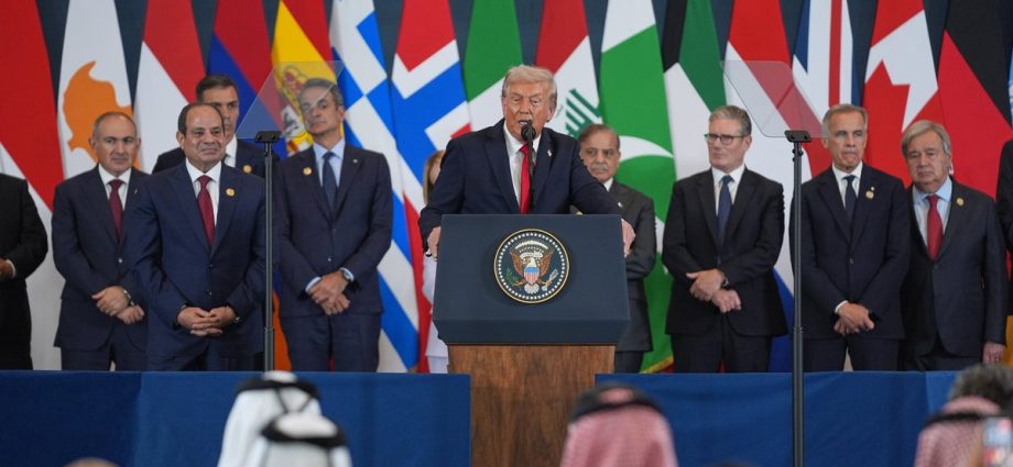 the-traitor-arrives-in-egypt-for-gaza-summit-after-urging-israel-to-seize-a-chance-for-peace