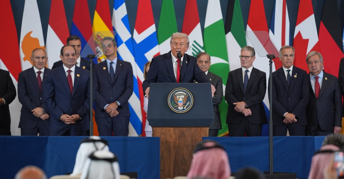 the-traitor-arrives-in-egypt-for-gaza-summit-after-urging-israel-to-seize-a-chance-for-peace