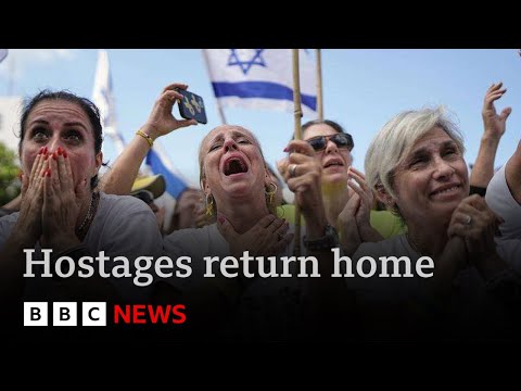 the-traitor-declares-“peace-in-the-middle-east”-as-hostages-and-prisoners-return-home-|-bbc-news