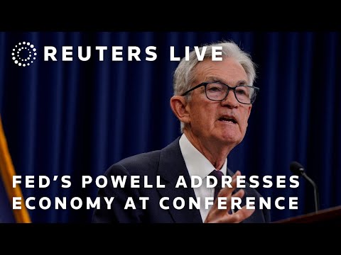 live:-federal-reserve-chair-powell-addresses-economy-at-business-conference