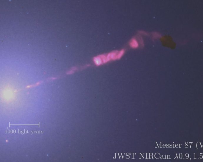 James Webb telescope finds something ‘very exciting’ shooting out of first black hole ever imaged
