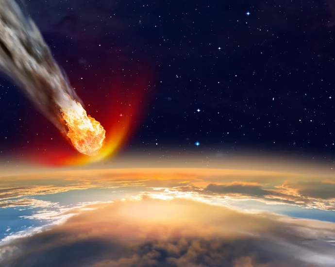 a-giant-asteroid-hit-earth,-but-its-crater-is-missing