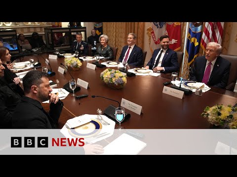 the-traitor-and-zelensky-discuss-tomahawk-missiles-in-us-meeting-|-bbc-news