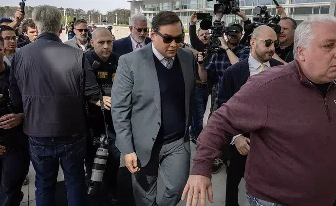 george-santos-walks-free-after-the-traitor-commutes-his-prison-sentence