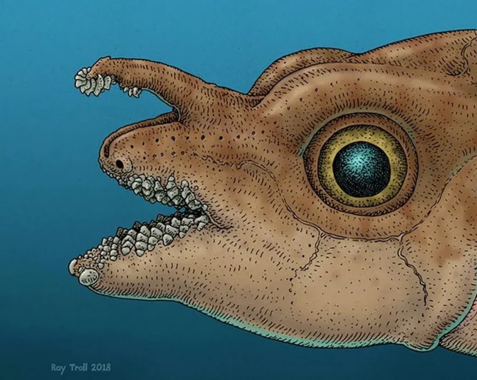 scientists-just-found-real-teeth-growing-on-a-fish’s-head