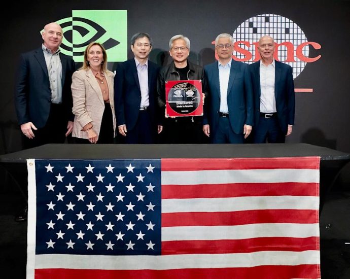 NVIDIA shows off its first Blackwell wafer manufactured in the US