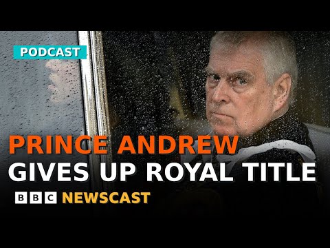 why-did-prince-andrew-give-up-his-titles?-|-bbc-newscast