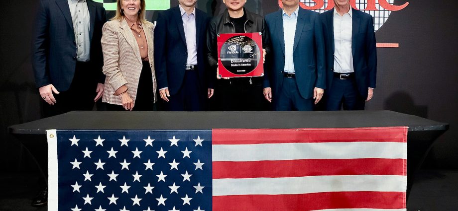 American-made Nvidia AI chips are now taped out by TSMC in US onshoring push