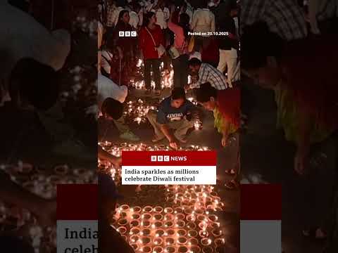 india-sparkles-as-millions-celebrate-diwali-festival.-#diwali-#bbcnews