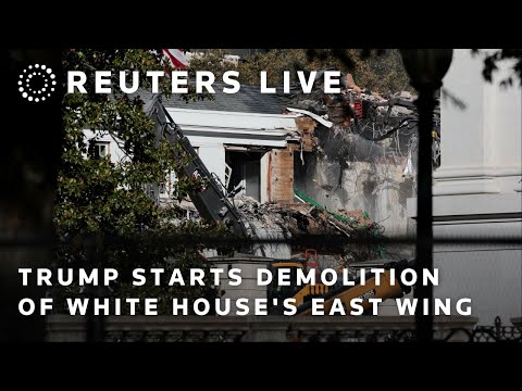 live:-the-traitor-starts-demolition-of-white-house’s-east-wing