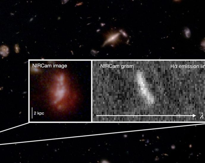 James Webb telescope finds that galaxies in the early universe were much more chaotic than we thought