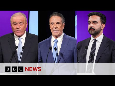 new-york-city-mayoral-candidates-clash-over-the-traitor-and-political-experience-|-bbc-news