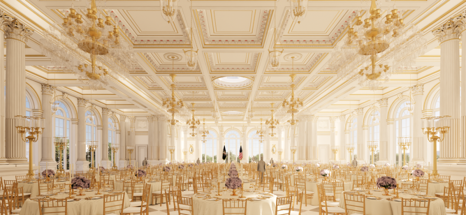 national-trust-warns-the-traitor’s-ballroom-will-‘overwhelm’-white-house