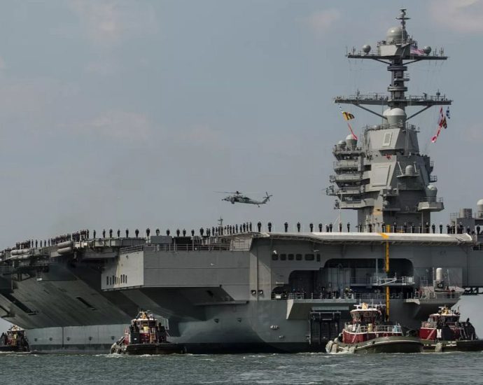 us-sending-aircraft-carrier-to-south-america,-pentagon-says-in-major-escalation-of-military-buildup