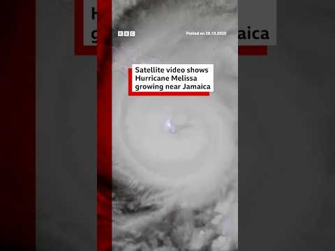 satellite-video-shows-hurricane-melissa-growing-near-jamaica.-#hurricanemelissa-#bbcnews