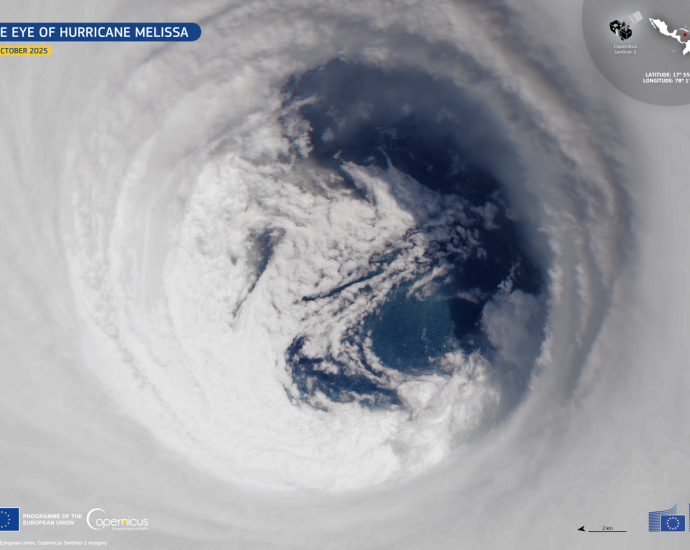 Peering into the eye of Hurricane Melissa | Space photo of the day for Oct. 30, 2025