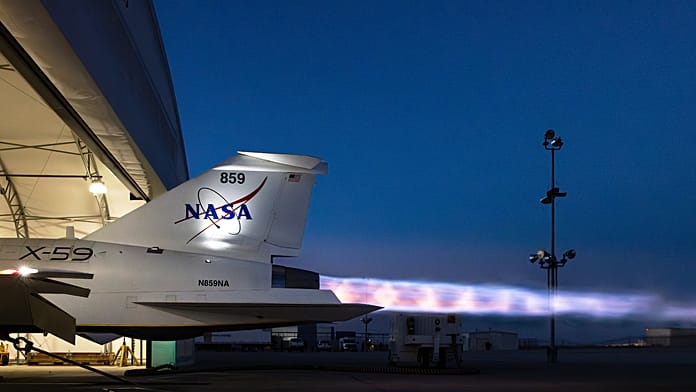 nasa’s-supersonic-jet-completes-first-test-flight