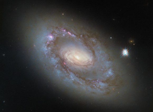 Hubble Space Telescope Snaps New Image of NGC 4102