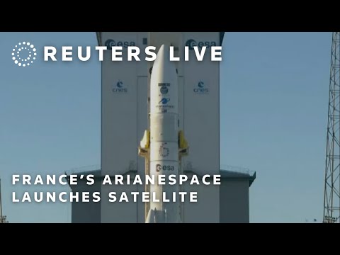 live:-france’s-arianespace-launches-satellite