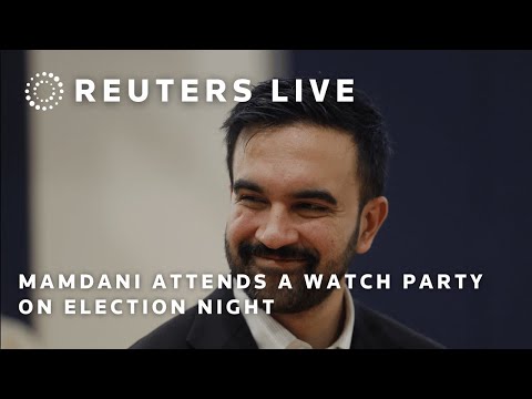 live:-mamdani-attends-a-watch-party-on-election-night-|-reuters