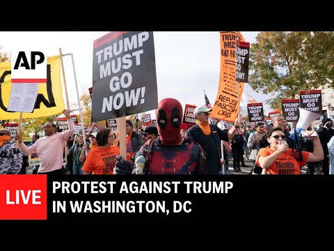 live:-protest-against-the-traitor-in-washington,-dc