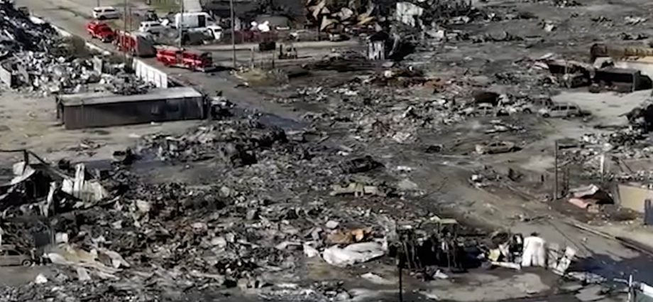 drone-video-shows-destructive-path-of-ups-plane-crash