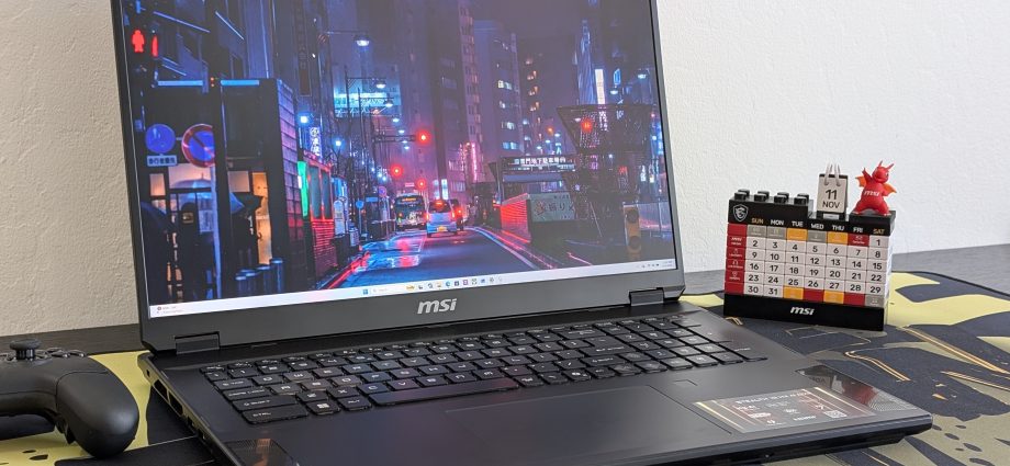 MSI Stealth 18 HX AI laptop review: Most portable 18-inch gamer yet