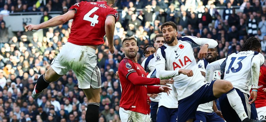 manchester-united’s-de-ligt-secures-late-draw-against-tottenham